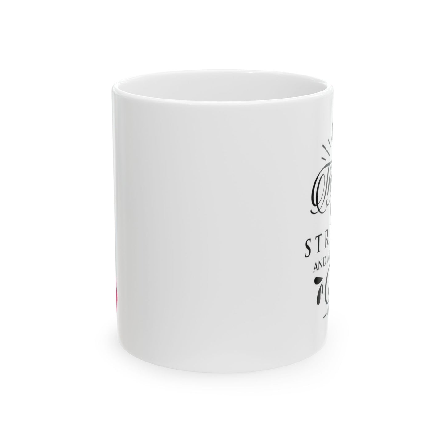 The Lord Is My Strength Ceramic Mug