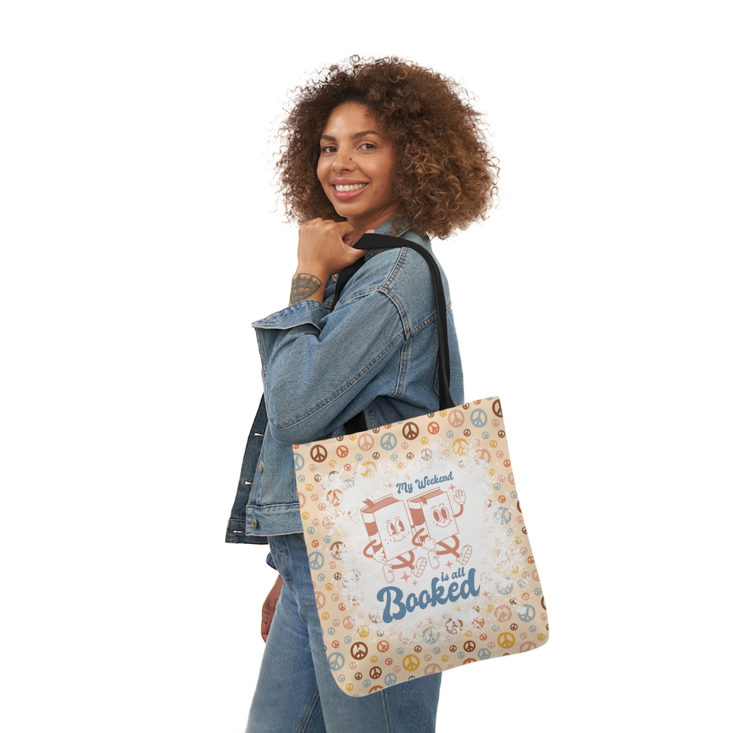 My Weekend Is All Booked Polyester Canvas Tote Bag