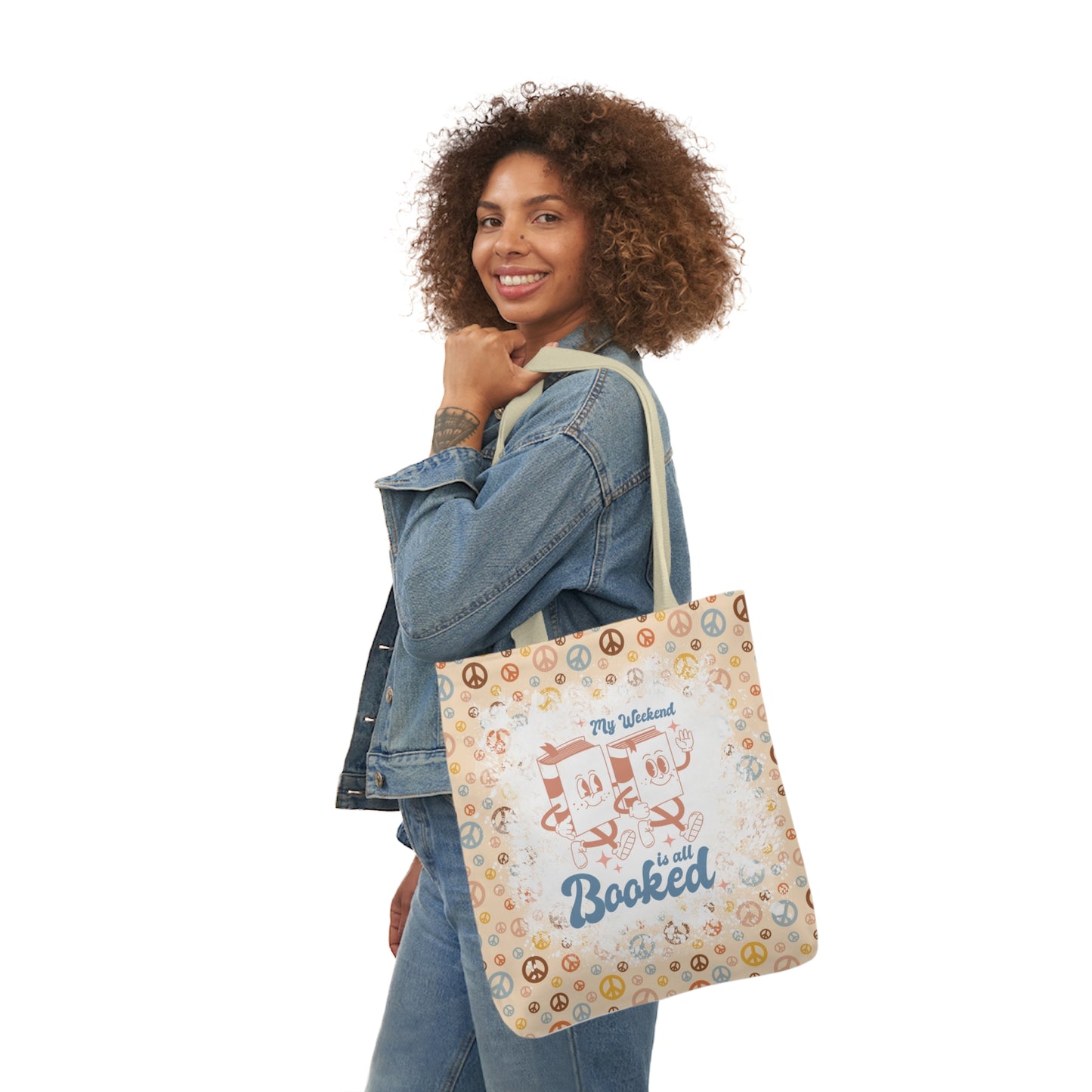 My Weekend Is All Booked Polyester Canvas Tote Bag