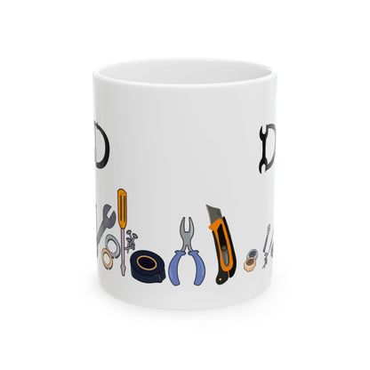 Dad Tools Ceramic Mug