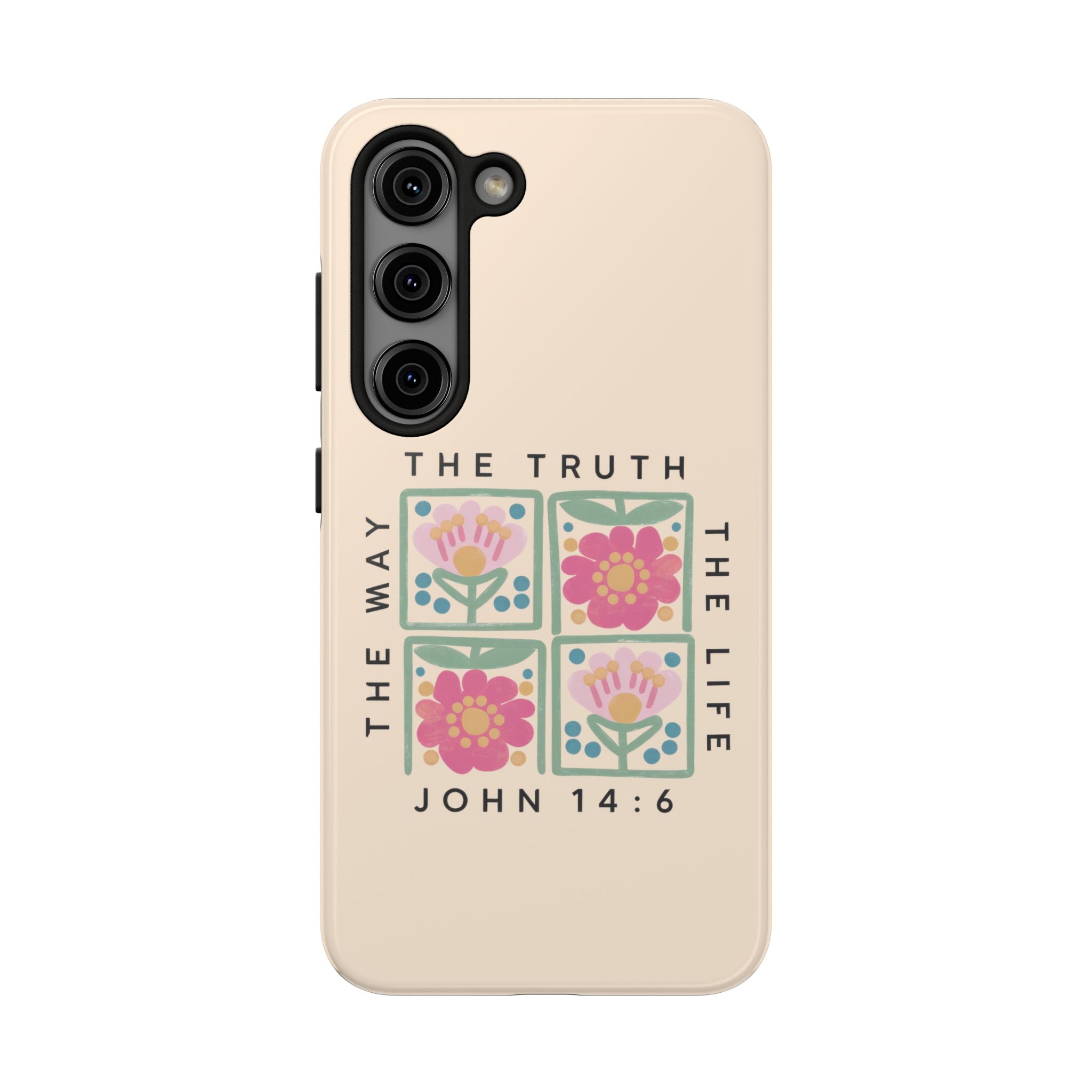 Scripture John 14:6 Christian Tough Mobile Phone Case