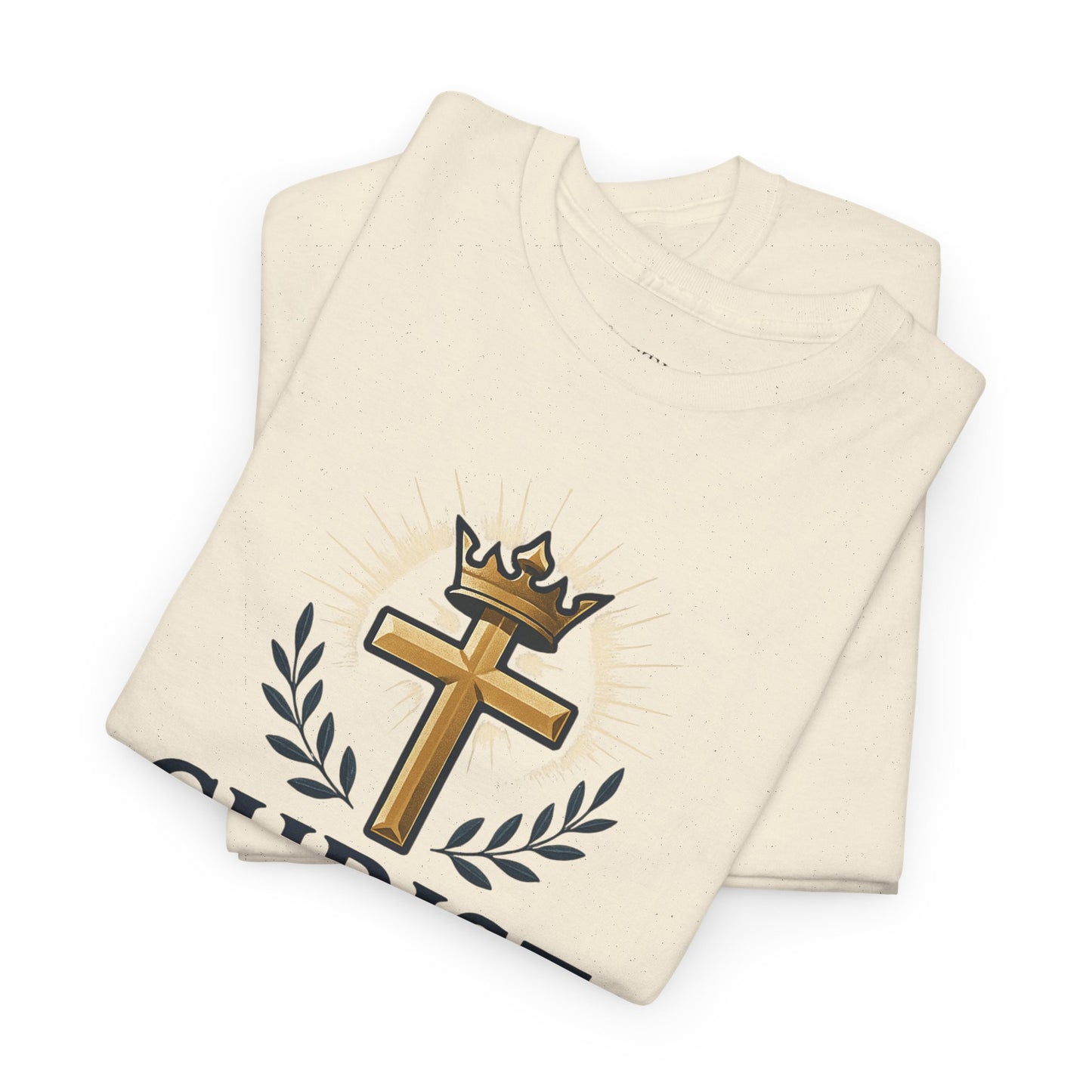 Faith-Inspired Cotton Tee, Christian Apparel, Casual Everyday Wear, Gift for Believers, Spiritual Fashion, Church Events