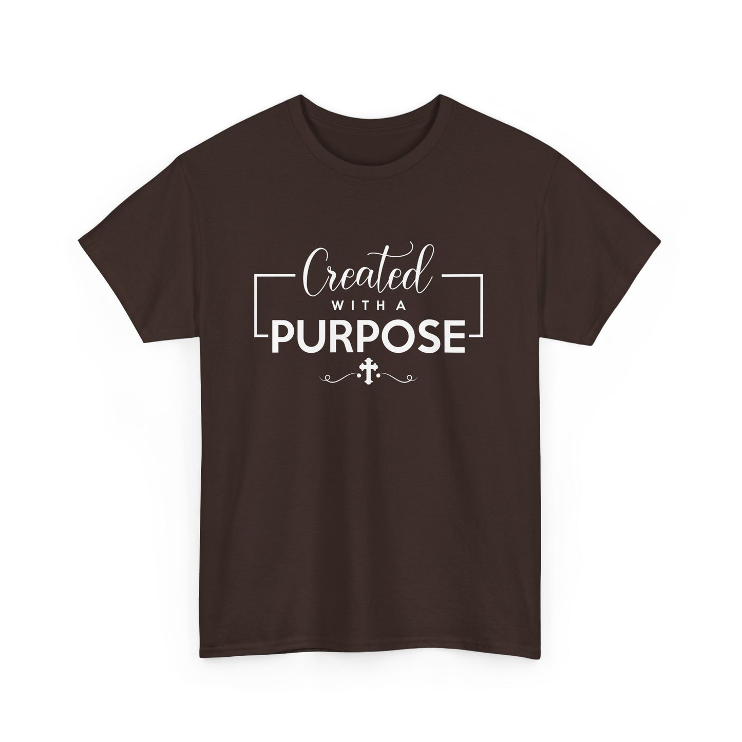 Created With A Purpose Unisex Heavy Cotton Tee