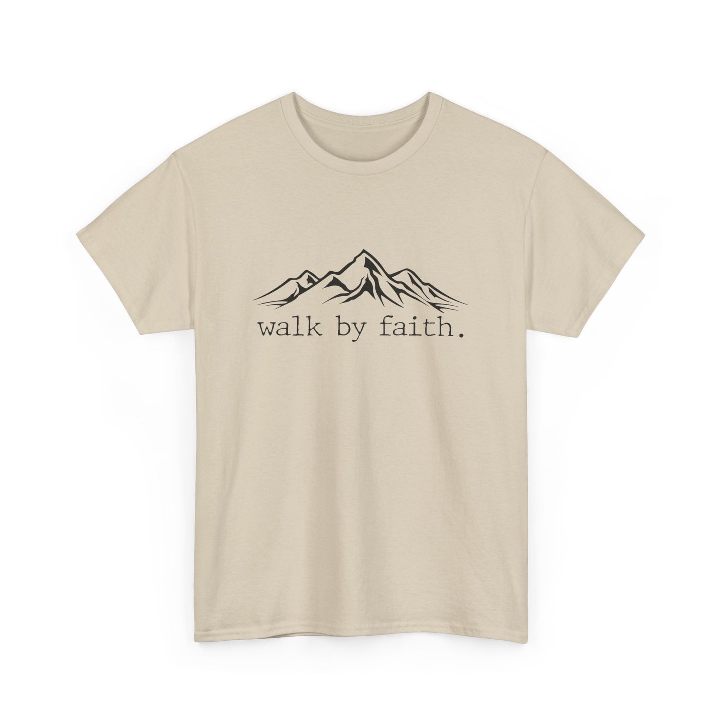 Walk By Faith Unisex Heavy Cotton Tee