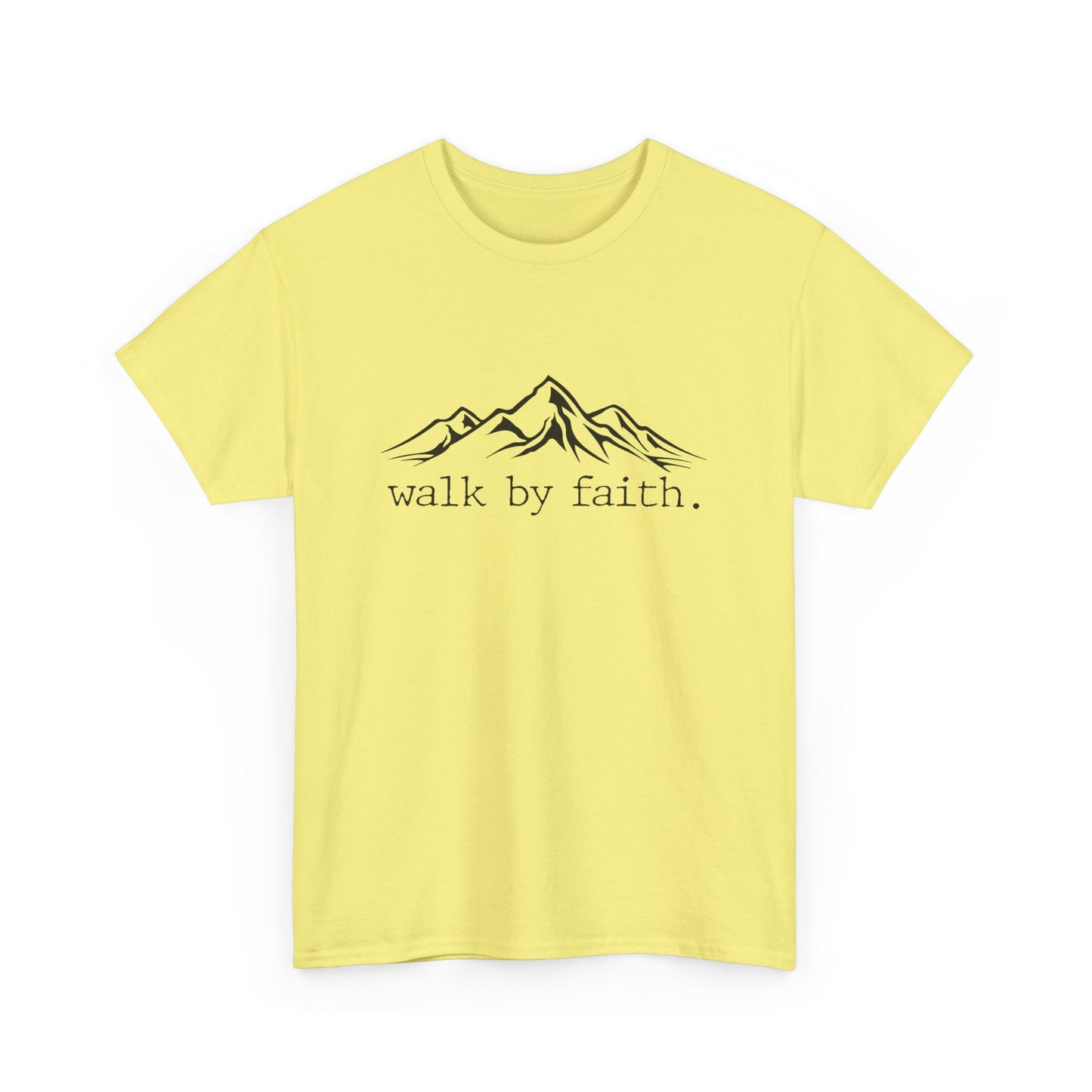 Walk By Faith Unisex Heavy Cotton Tee