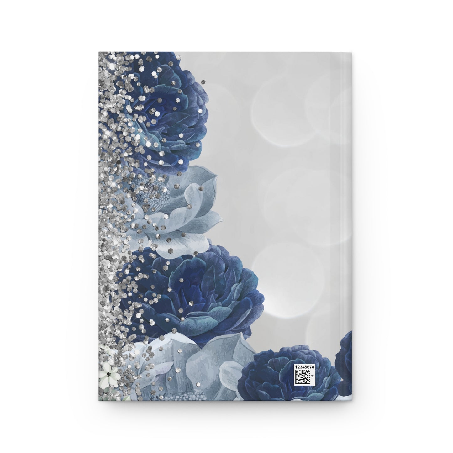 Blue Roses Hardcover Journal