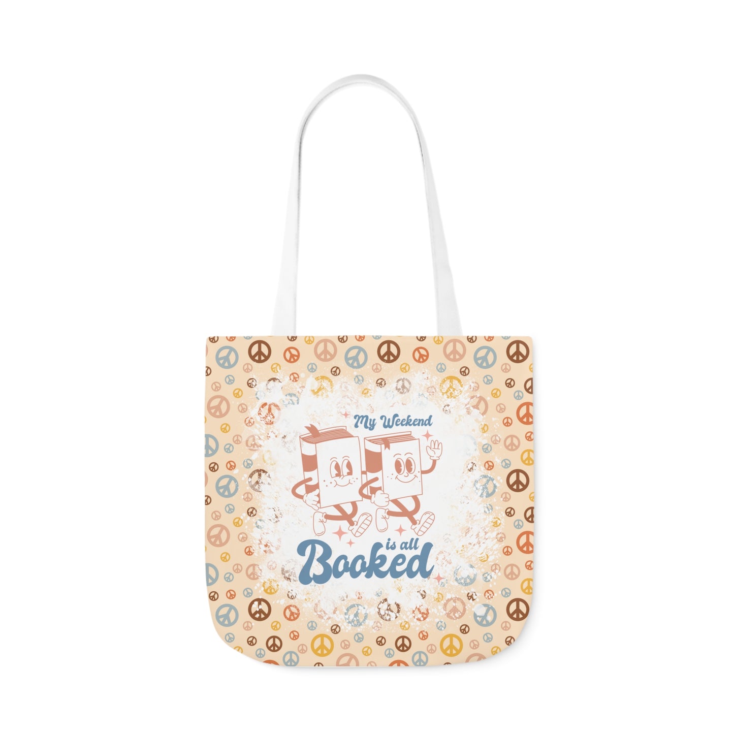 My Weekend Is All Booked Polyester Canvas Tote Bag