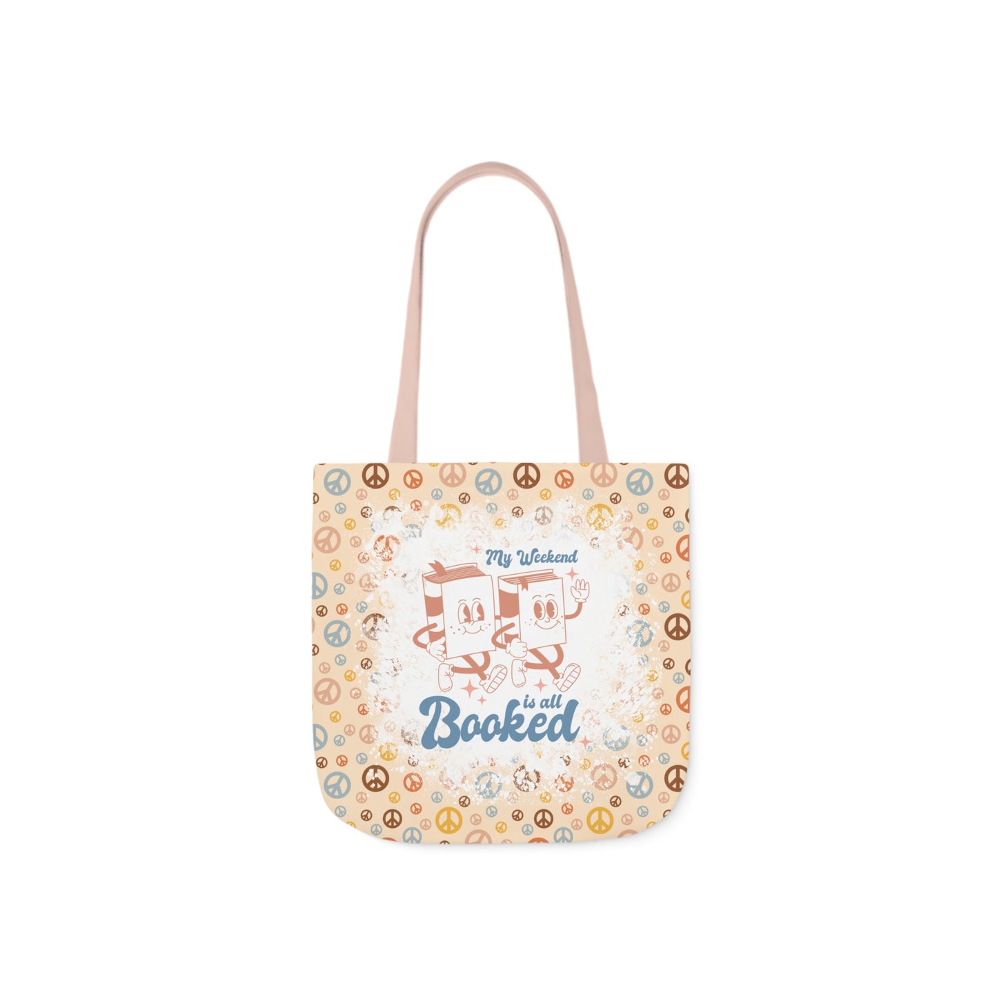 My Weekend Is All Booked Polyester Canvas Tote Bag