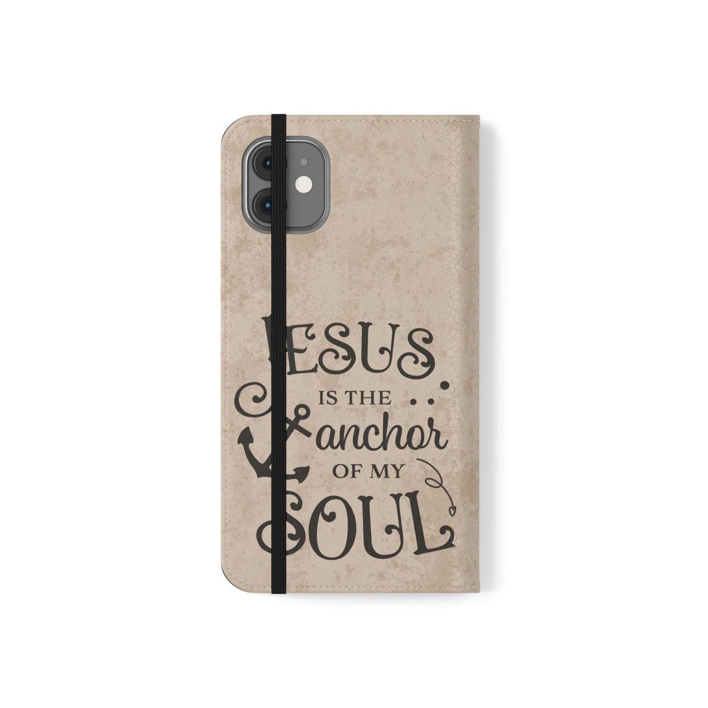 Jesus Flip Case Inspirational iPhone Samsung Wallet, Christian Gift, Faith-Based Accessory, Stylish Protection for Any Occasion