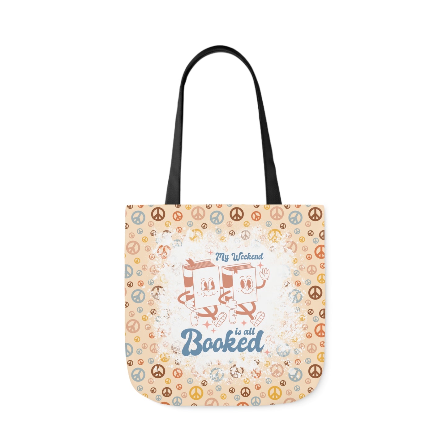 My Weekend Is All Booked Polyester Canvas Tote Bag