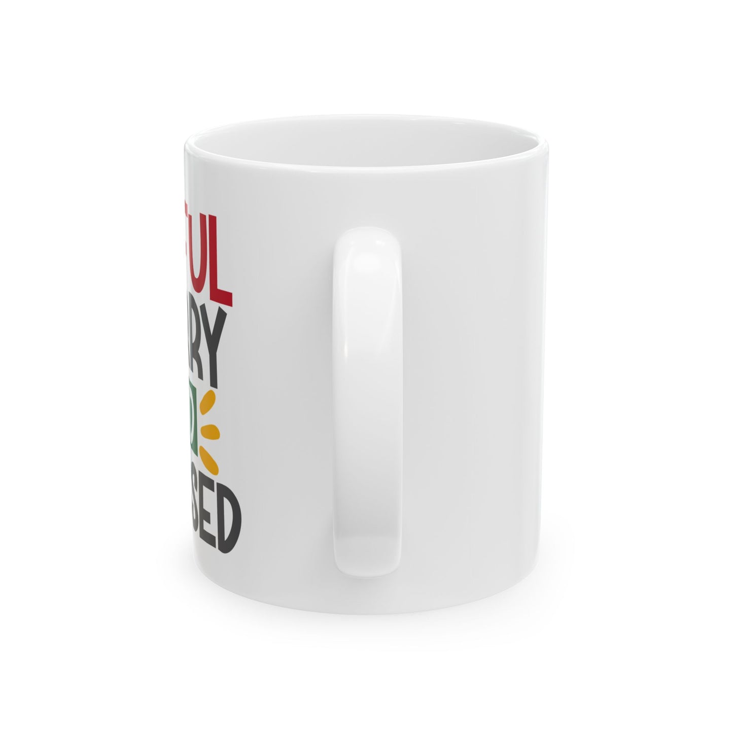 Joyful Merry & Blessed Christmas Ceramic Mug