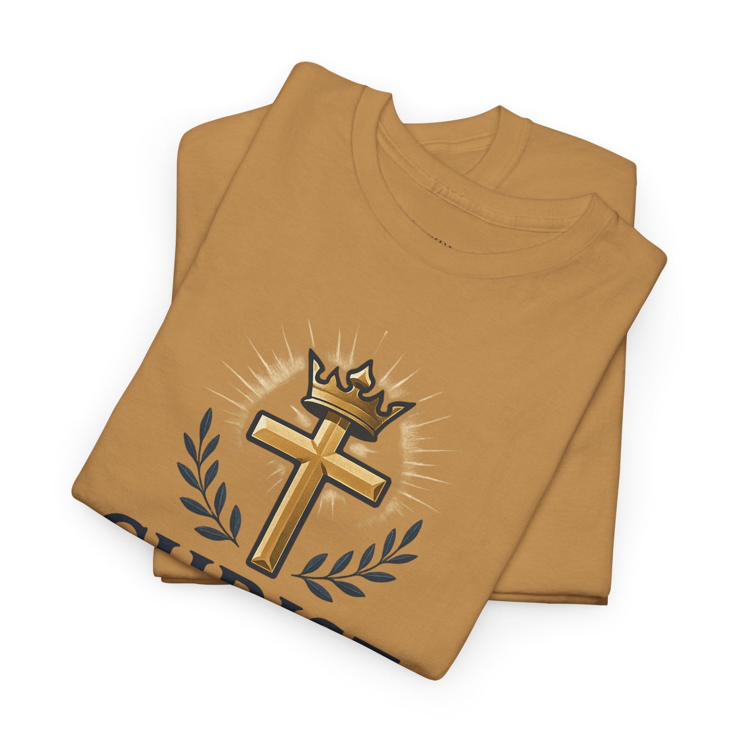 Faith-Inspired Cotton Tee, Christian Apparel, Casual Everyday Wear, Gift for Believers, Spiritual Fashion, Church Events