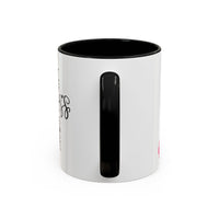 Take Up Your Cross And Follow Me Accent Coffee Mug