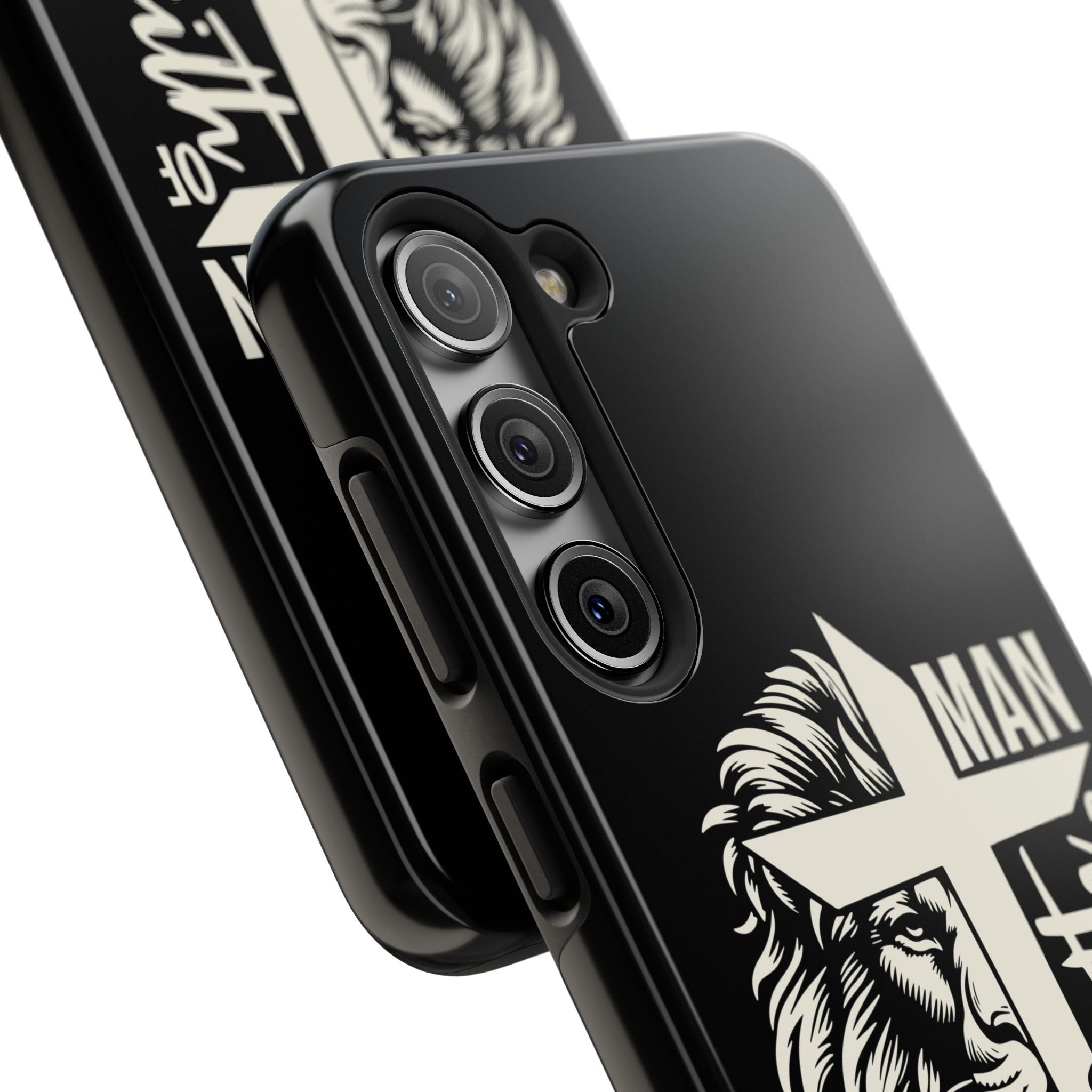 Man Of Faith Lion Christian Phone Case