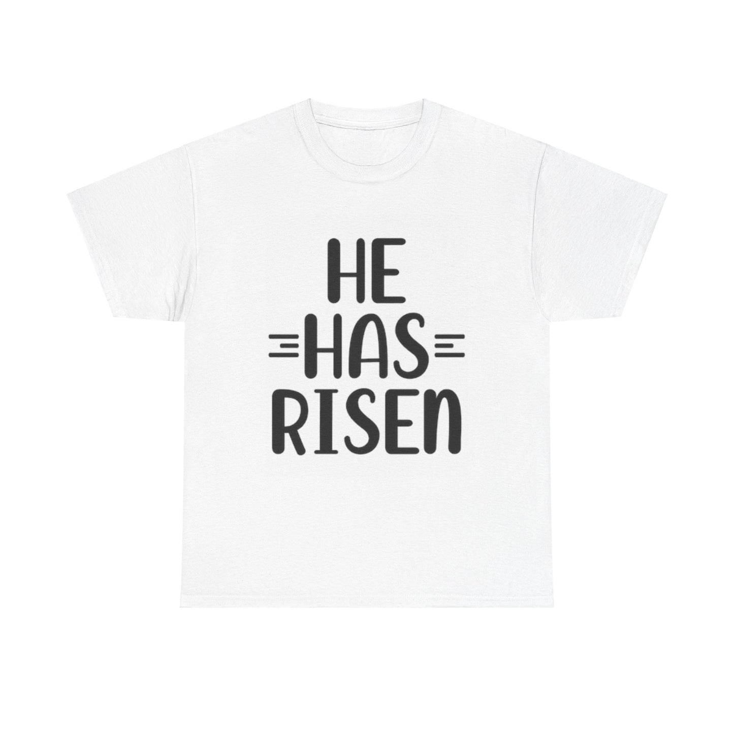 He Has Risen Unisex Heavy Cotton Tee