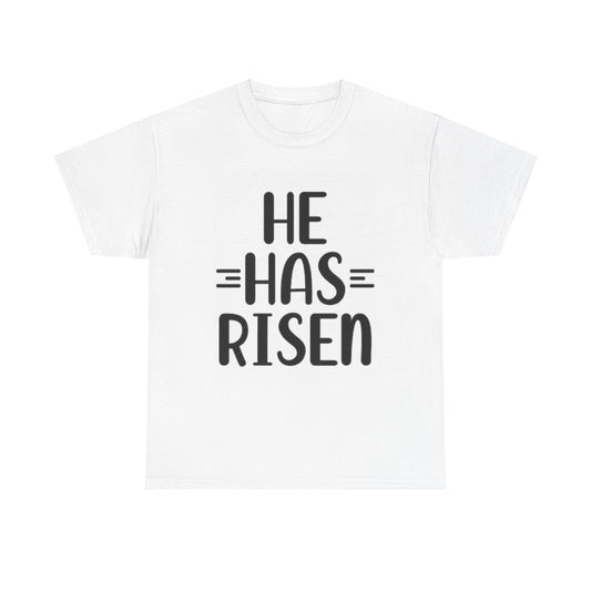 He Has Risen Unisex Heavy Cotton Tee