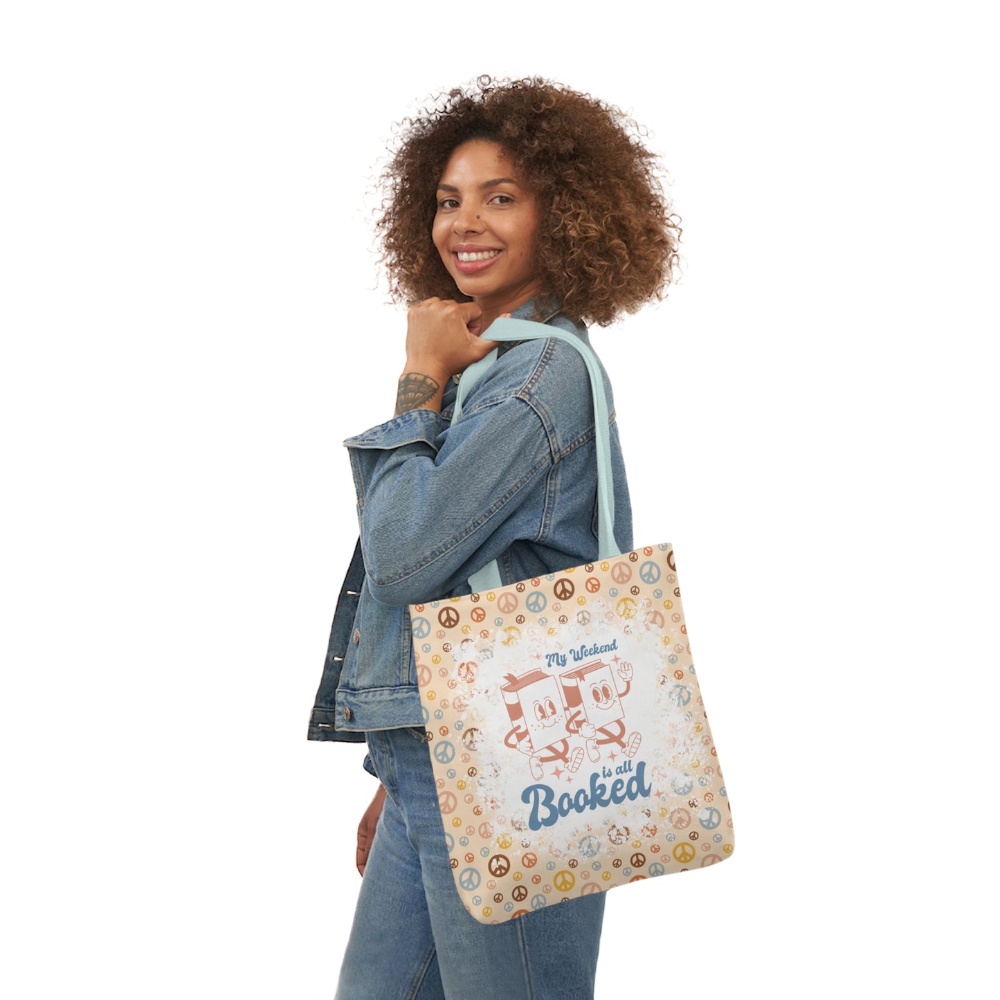 My Weekend Is All Booked Polyester Canvas Tote Bag