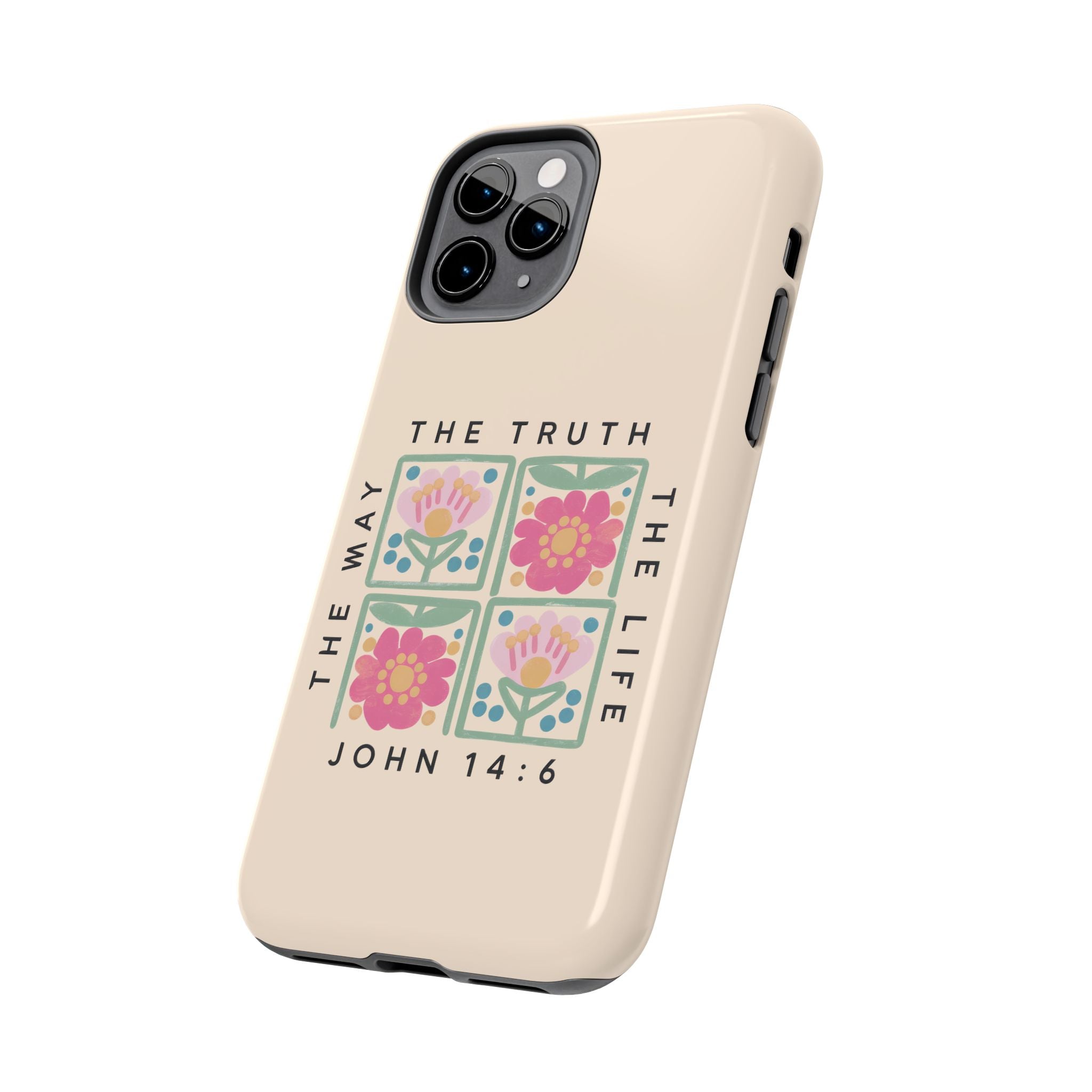 Scripture John 14:6 Christian Tough Mobile Phone Case
