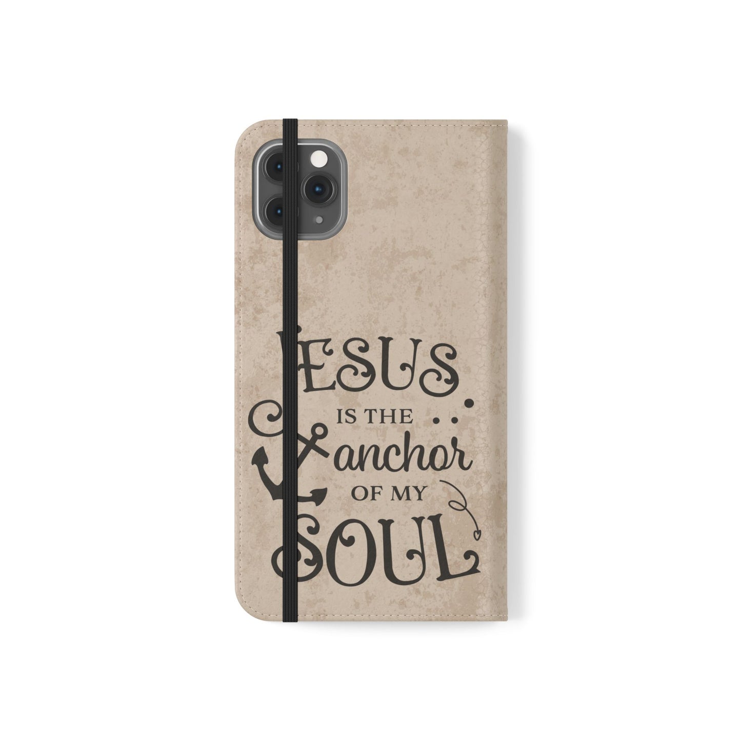 Jesus Flip Case Inspirational iPhone Samsung Wallet, Christian Gift, Faith-Based Accessory, Stylish Protection for Any Occasion