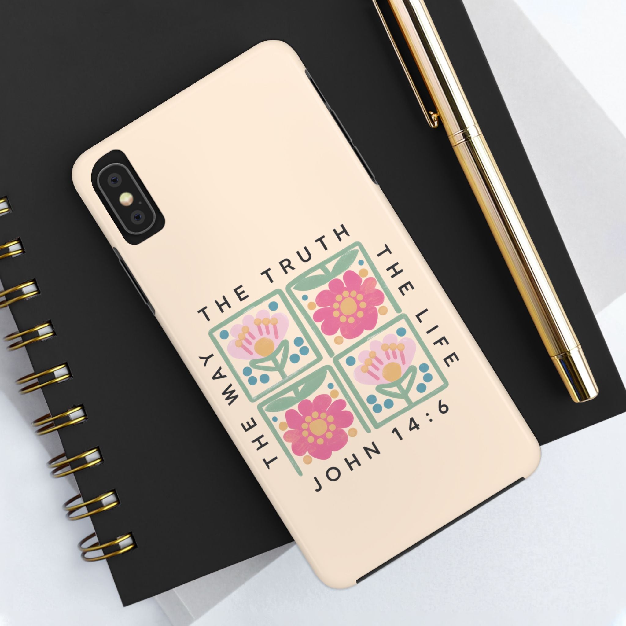 Scripture John 14:6 Christian Tough Mobile Phone Case