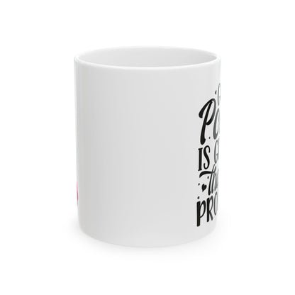 God's Power Ceramic Mug