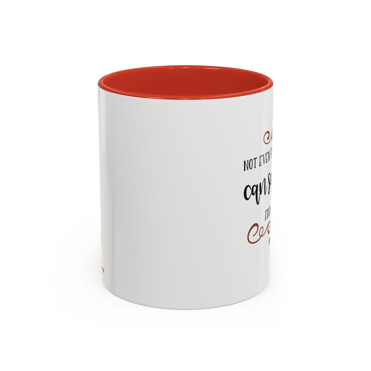 Not Even The Powers Of Hell Can Separate Us From God's Love Accent Coffee Mug