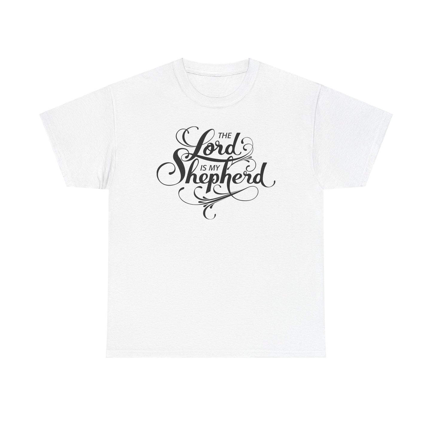 The Lord Is My Shepherd Unisex Heavy Cotton Tee