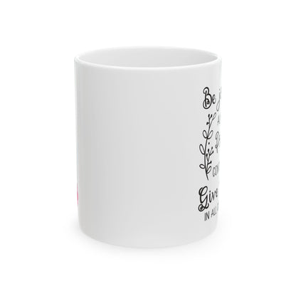 Be Joyful Ceramic Mug