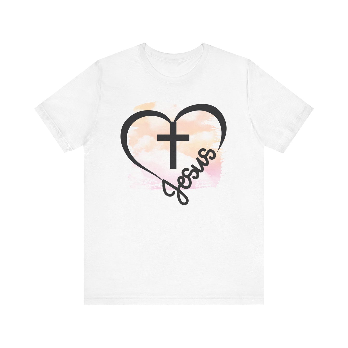 Heart Jesus Unisex Jersey Short Sleeve Tee