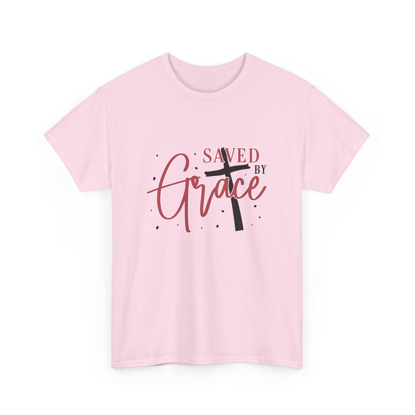 Saved By Grace Unisex Heavy Cotton Tee