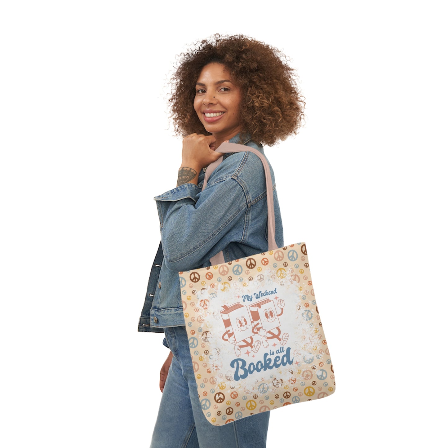 My Weekend Is All Booked Polyester Canvas Tote Bag