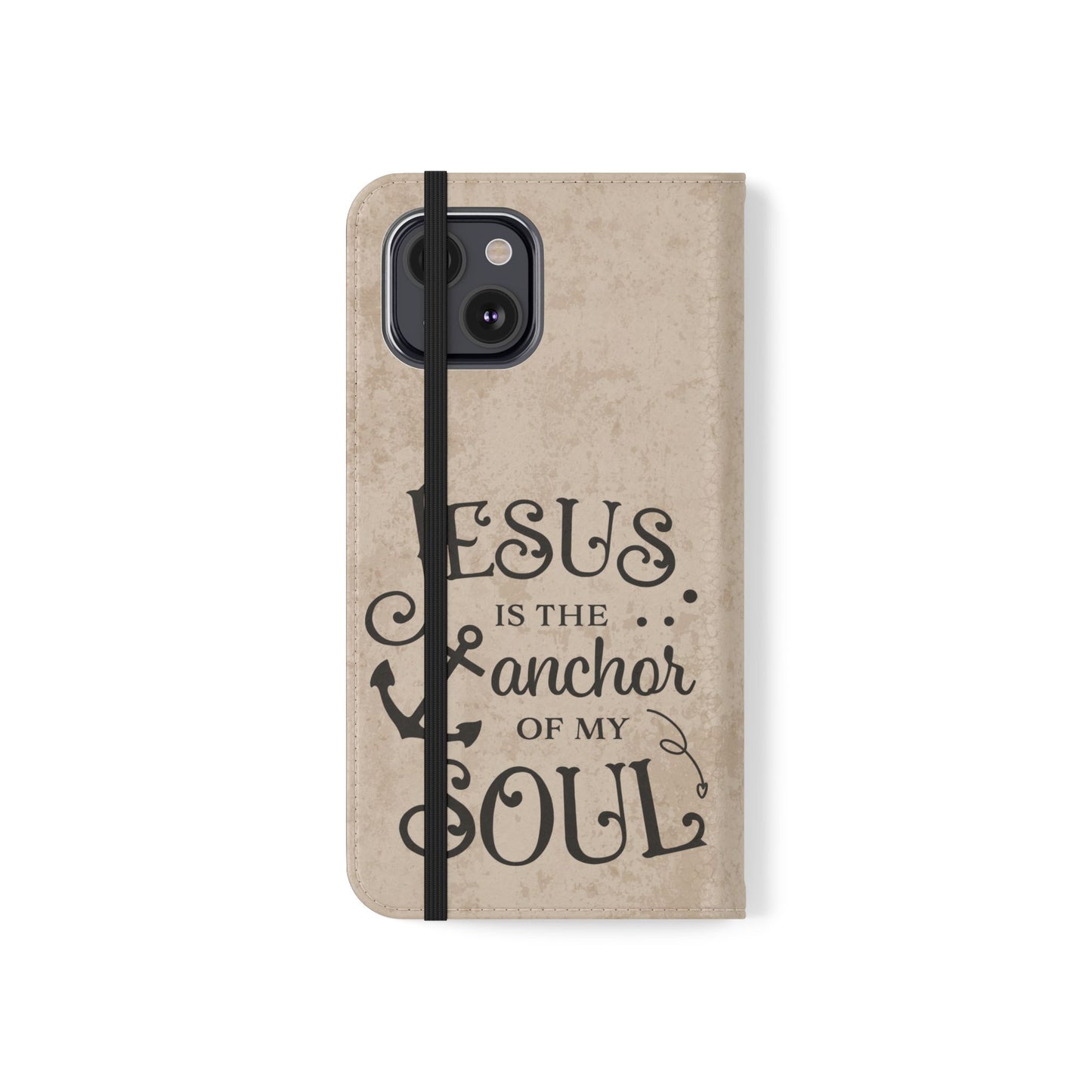 Jesus Flip Case Inspirational iPhone Samsung Wallet, Christian Gift, Faith-Based Accessory, Stylish Protection for Any Occasion
