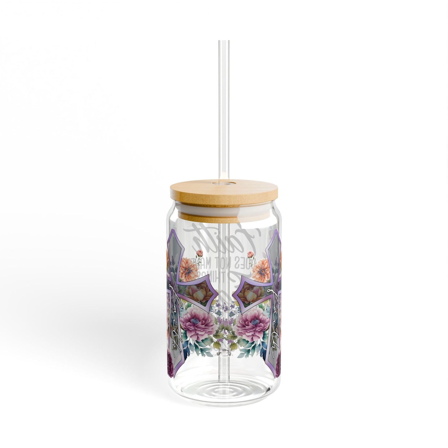 Faith Sipper Glass Tumbler