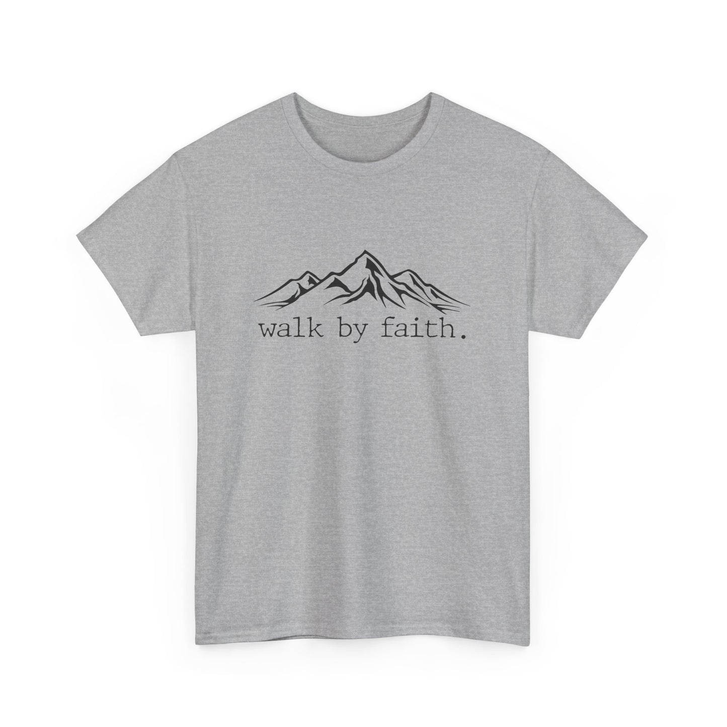 Walk By Faith Unisex Heavy Cotton Tee