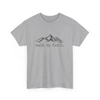 Walk By Faith Unisex Heavy Cotton Tee