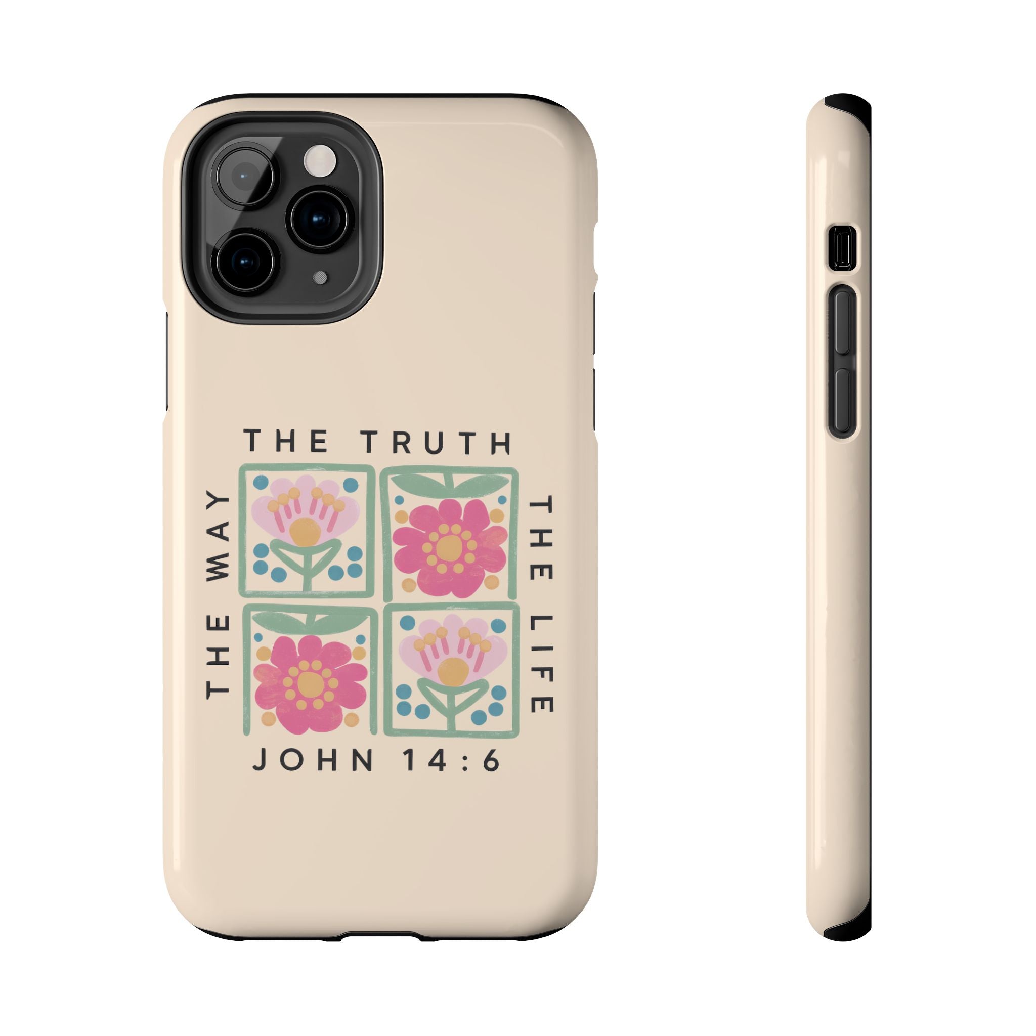 Scripture John 14:6 Christian Tough Mobile Phone Case