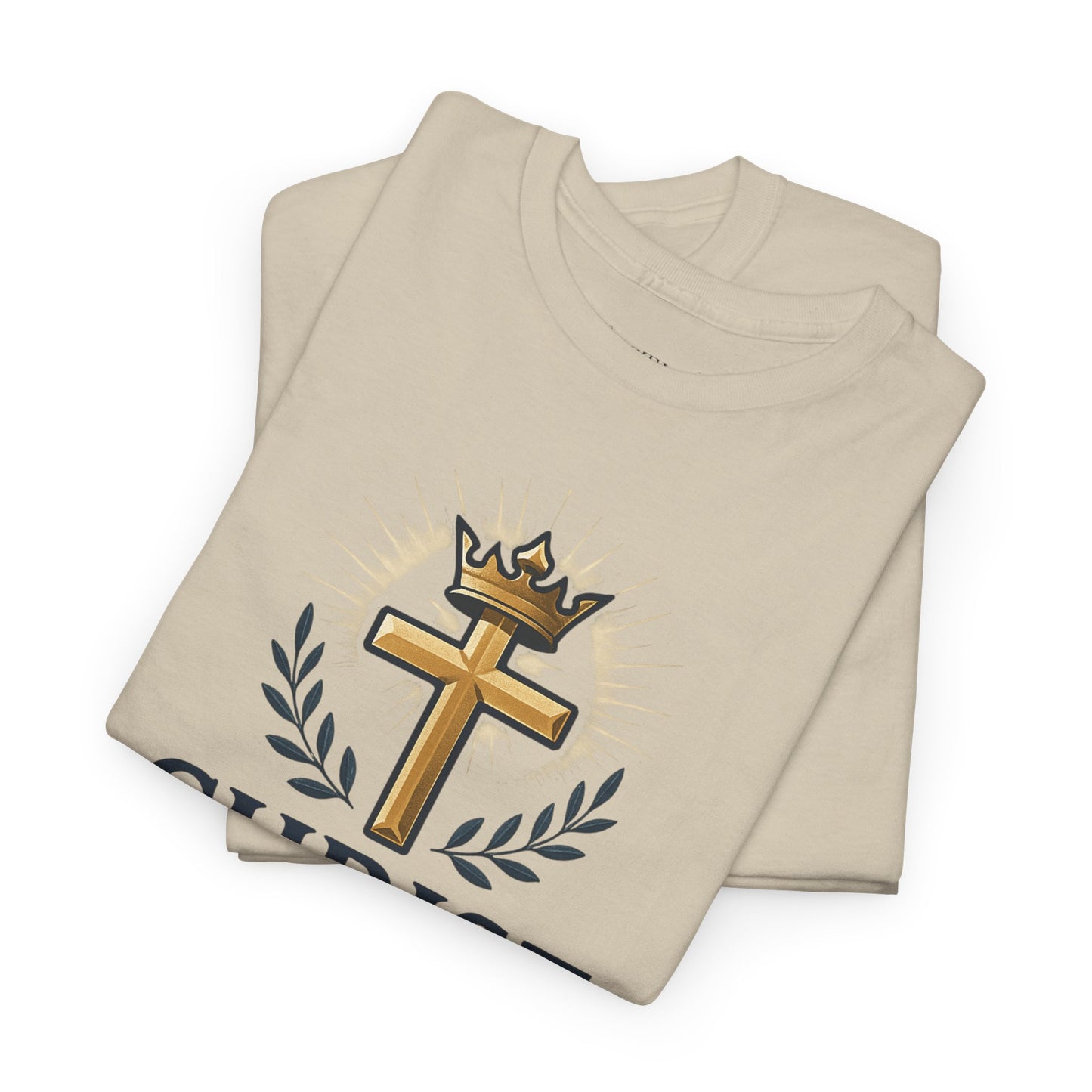 Faith-Inspired Cotton Tee, Christian Apparel, Casual Everyday Wear, Gift for Believers, Spiritual Fashion, Church Events