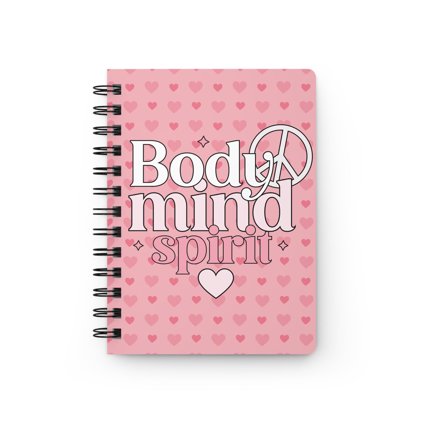 Body, Mind, Spirit Spiral Bound Journal