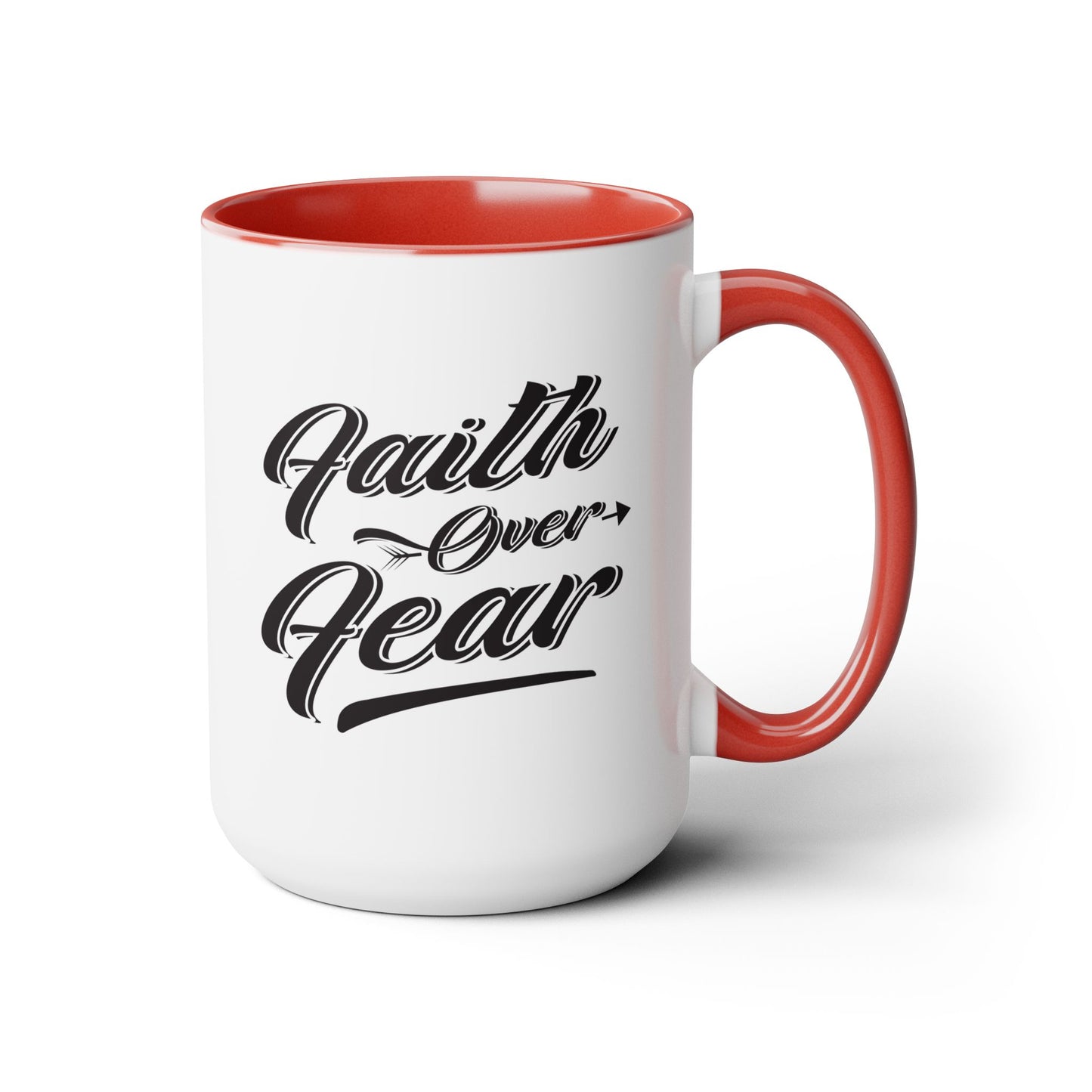 Faith Over Fear Coffee Mug