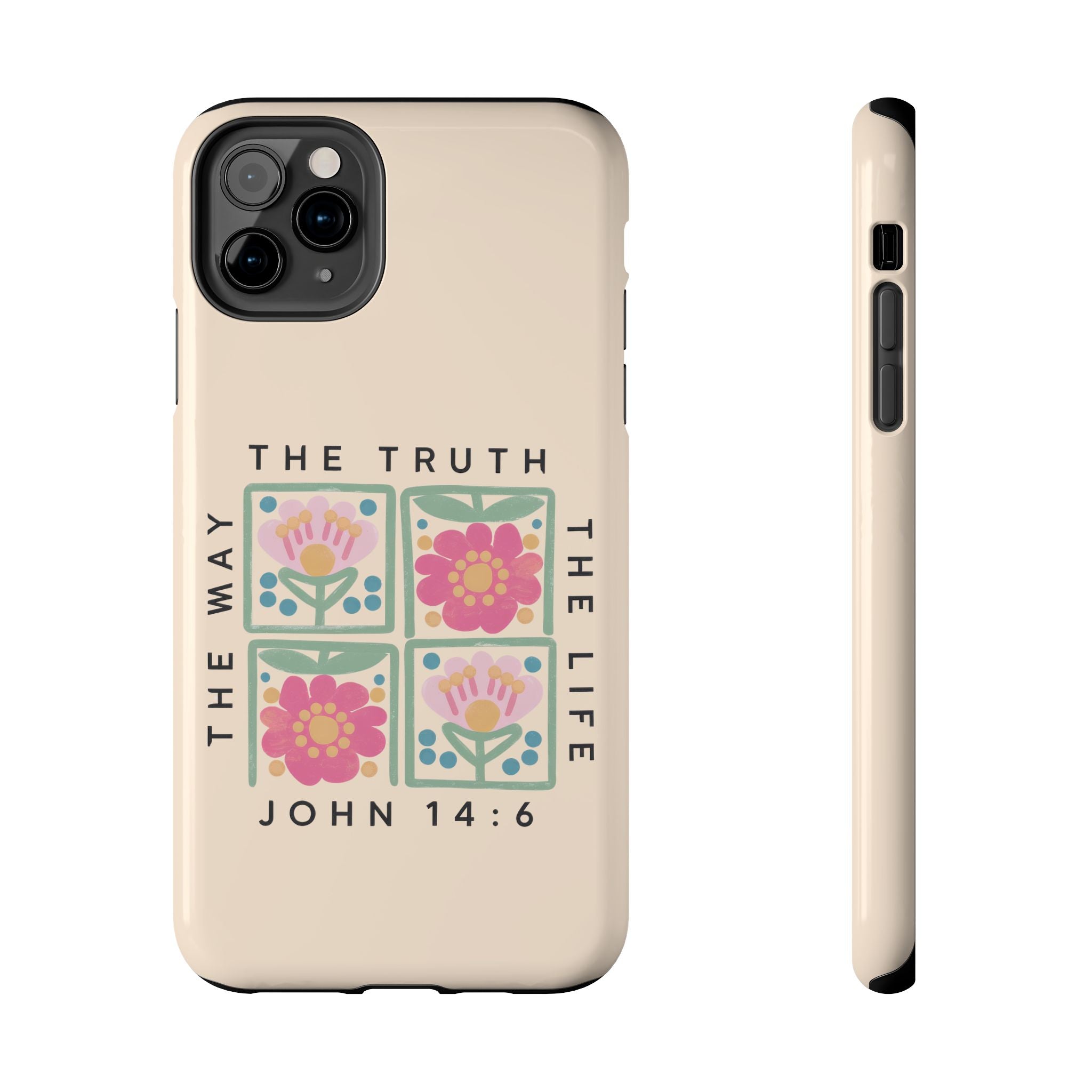 Scripture John 14:6 Christian Tough Mobile Phone Case