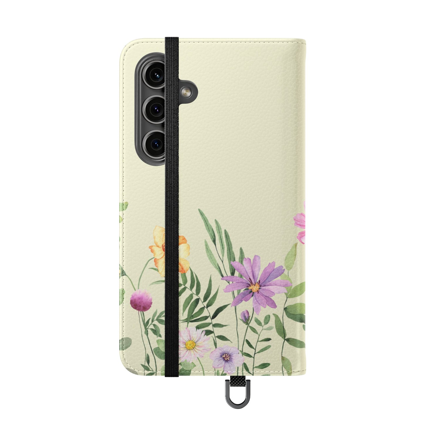 Floral Christian Prayer Flip Case, Amazing Grace, iPhone Samsung Wallet, Gifts for Her, Christian Phone Cover, Spring Floral Design
