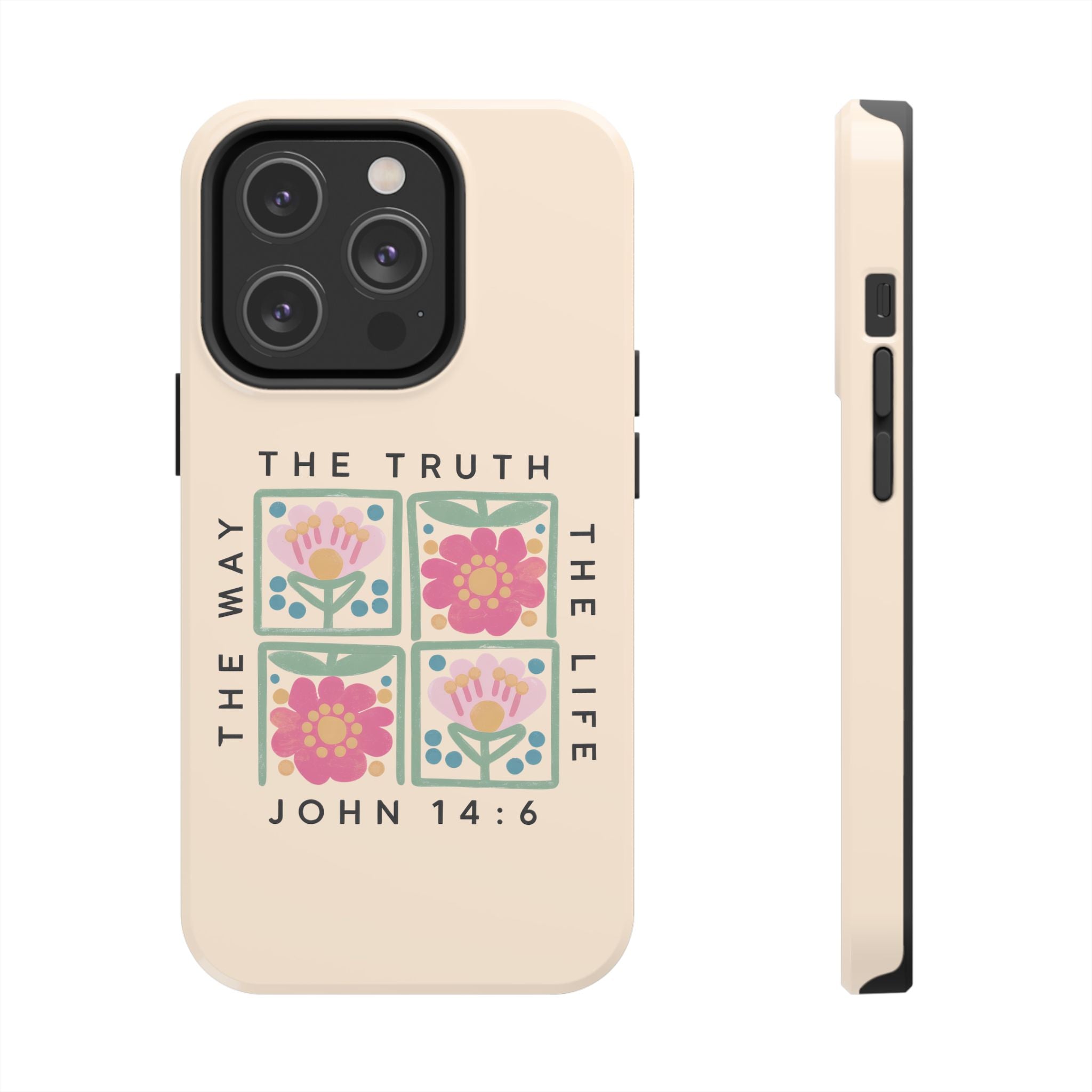 Scripture John 14:6 Christian Tough Mobile Phone Case