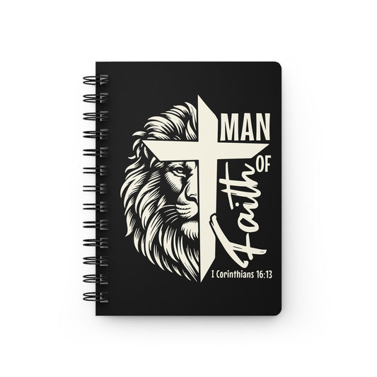 Man Of Faith Spiral Bound Journal