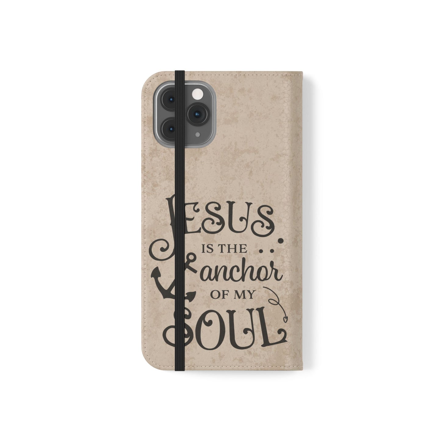 Jesus Flip Case Inspirational iPhone Samsung Wallet, Christian Gift, Faith-Based Accessory, Stylish Protection for Any Occasion