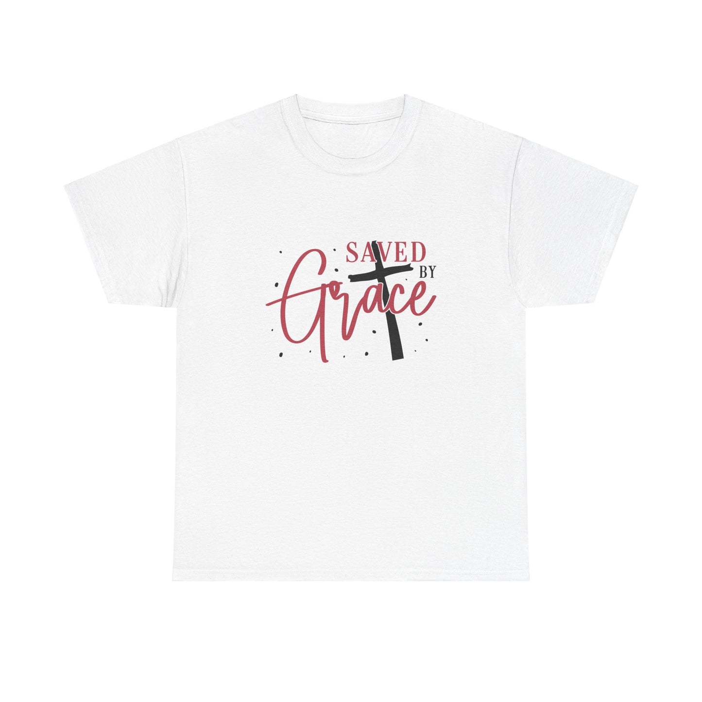 Saved By Grace Unisex Heavy Cotton Tee