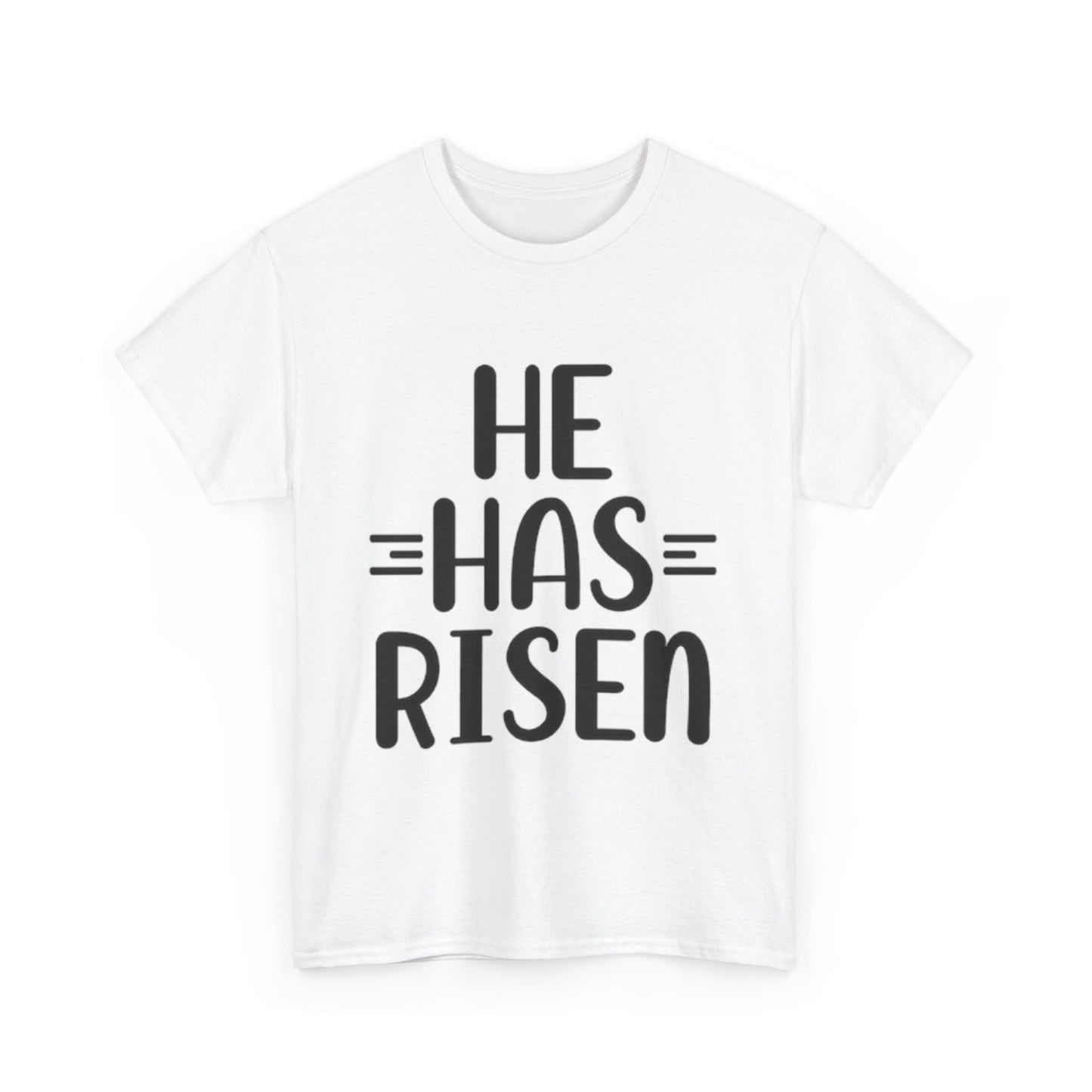 He Has Risen Unisex Heavy Cotton Tee