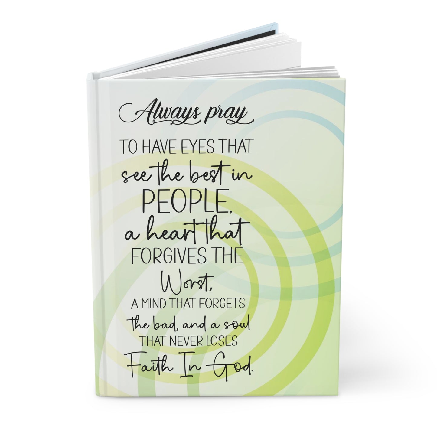 Always Pray Hardcover Journal