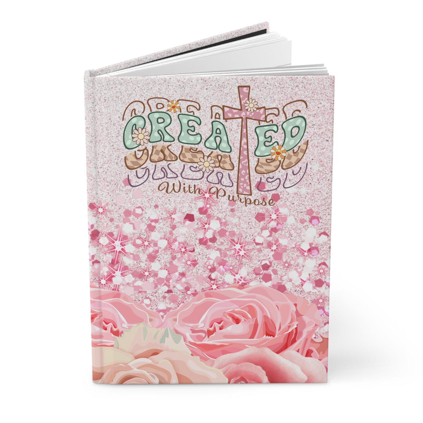 Created With Purpose Pink Hardcover Journal