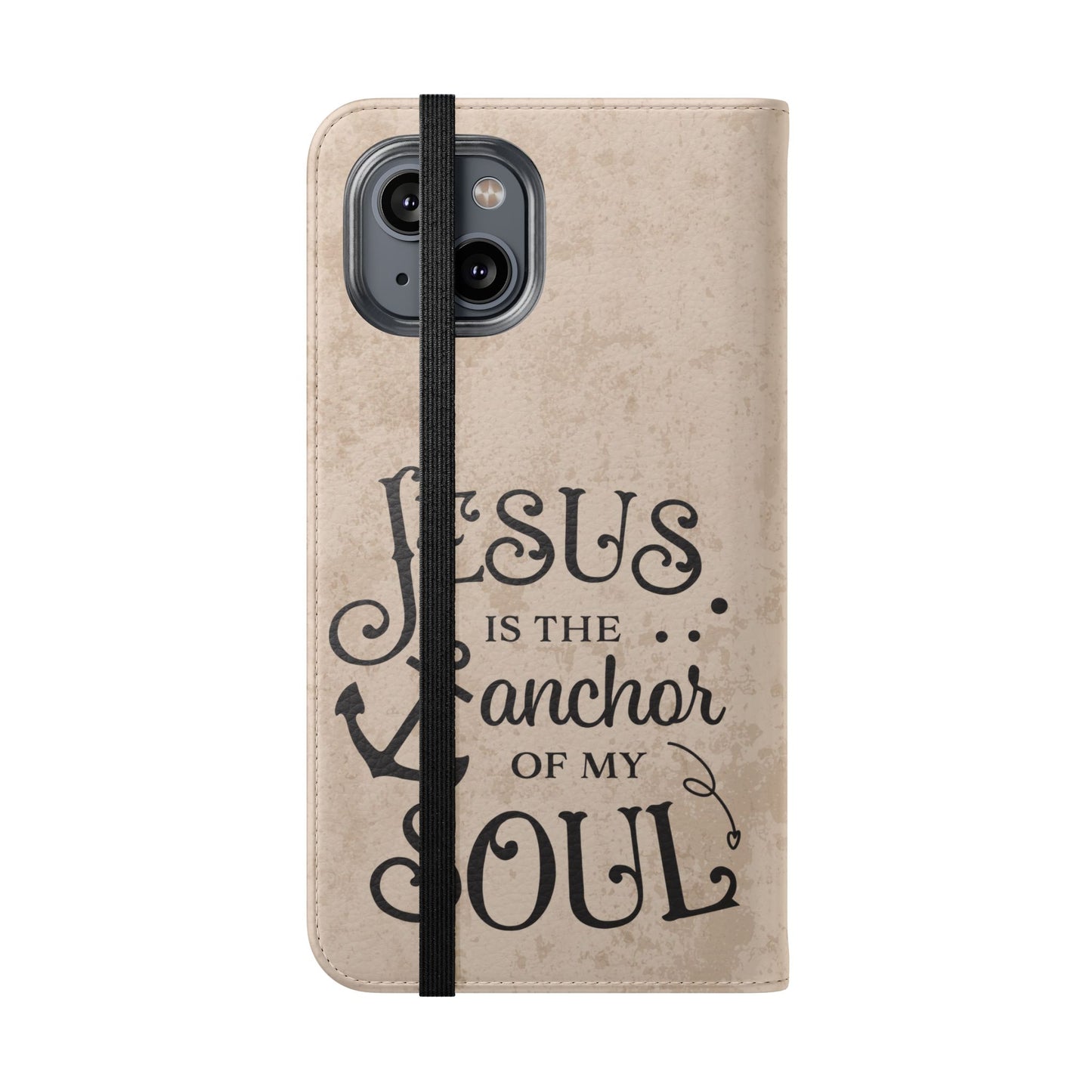 Jesus Flip Case Inspirational iPhone Samsung Wallet, Christian Gift, Faith-Based Accessory, Stylish Protection for Any Occasion