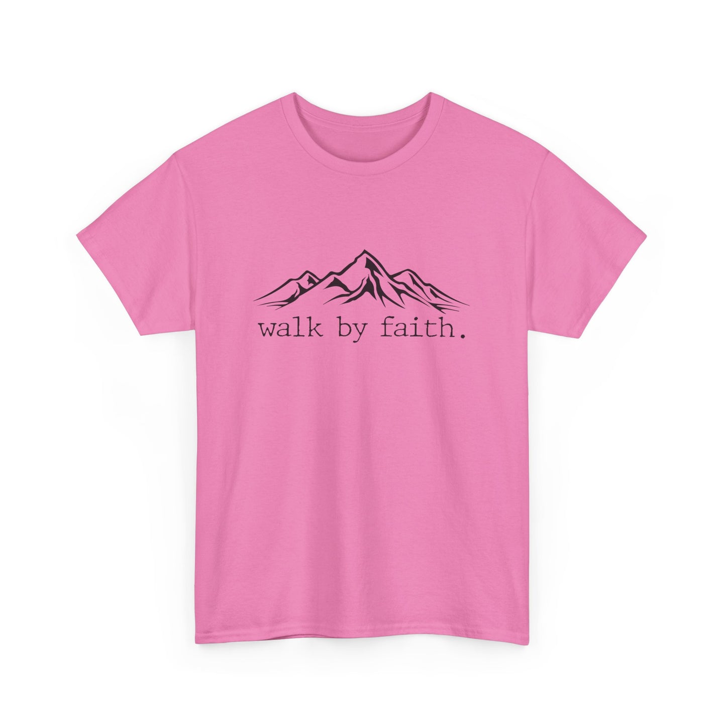 Walk By Faith Unisex Heavy Cotton Tee